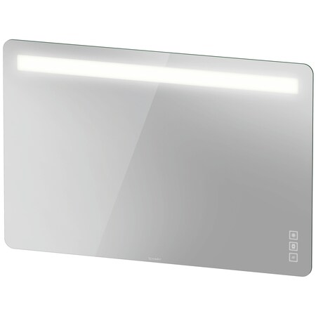 Duravit Luv Mirror, 47 1/4 X1 1/2 X31 1/2 , Light Field, Square, Touchless Panel, Lu965900000 LU9659000006000